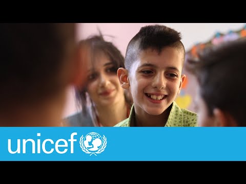 UNICEF is reaching thousands of children in Syria, including Isaac with child protection activities